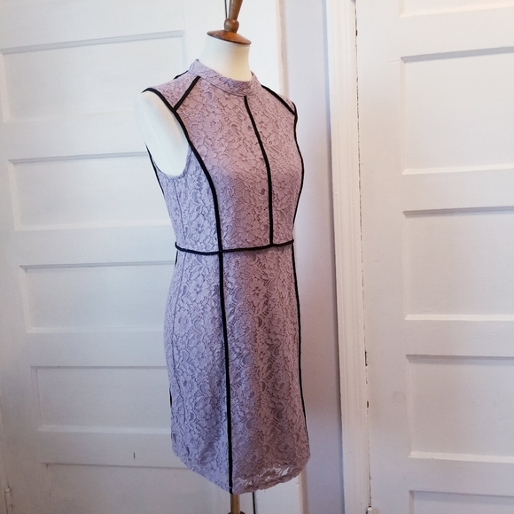 Forever 21 Cutout Back Lace Dress, Size L - Picture 9 of 15